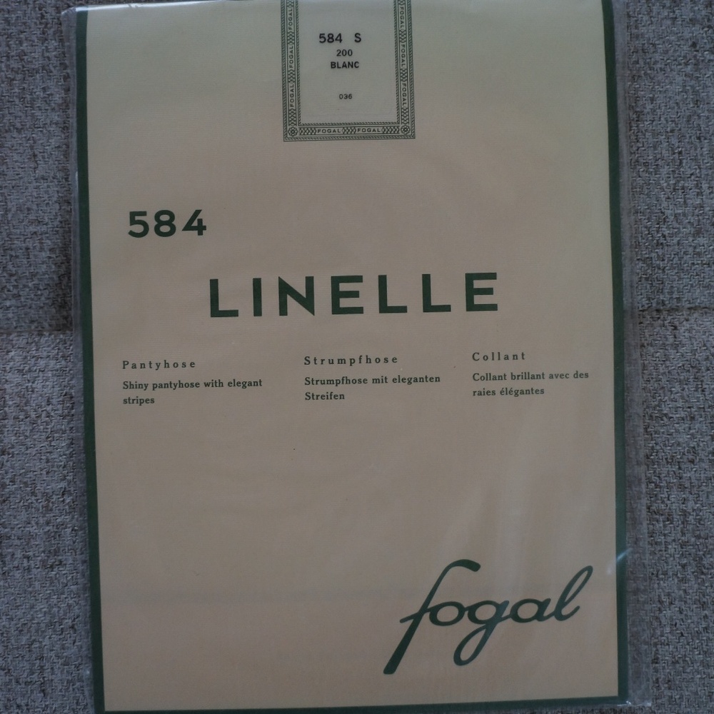 Fogal - Linelle, 584 Pantyhose, Blanc, S
